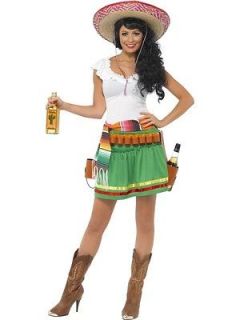Mexican Tequila Shooter Girl Costume Adult Extra Small *New*