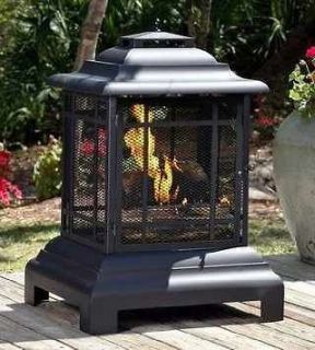   Sense Rectangle Pagoda Patio Fireplace Outdoor Pits New Fast Shipping