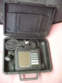 Magna II Eagle fish fishing locator finder depth also with case and 