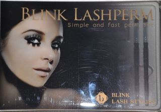 Blink Eyelash Perm Kit. Lashperm set simple easy w/ DVD