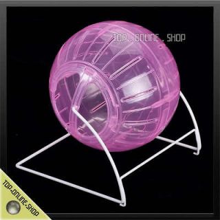   SILENT SPINNER Wheel Hamster Fitness Exercise Toy Game Ball Pink D60