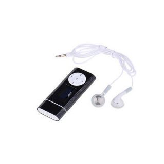 Portable Black Screw Thread Clip Mini USB  Music Media Player New