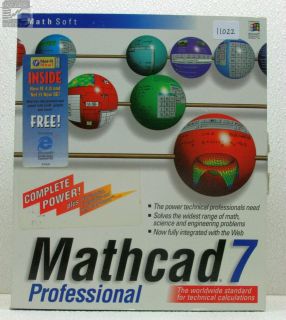 MathCad in Computers/Tablets & Networking