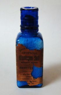 1899 DATED JOHN WYETH MEDICINE DOSE BOTTLE WITH TIMED DOSE GLASS CUP 