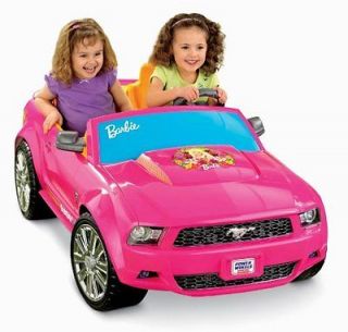 Power Wheels Barbie Ford Mustang 2 Speed BRAND NEW sealed