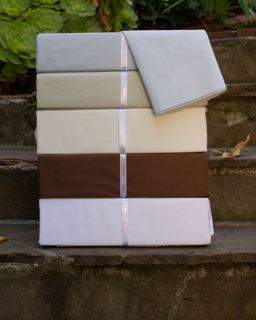   Classic 300 TC 100% combed cotton percale blue sheet sets. sizes