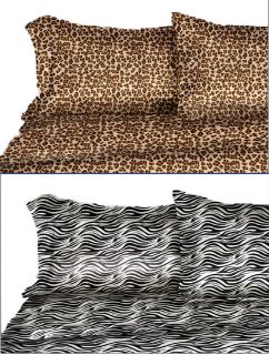 leopard sheets queen in Sheets & Pillowcases