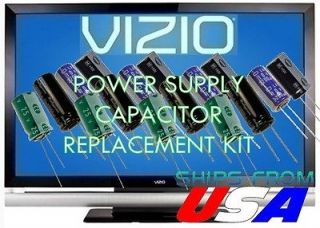 VIZIO VP322 LCD TV CAPACITORS REPAIR KIT PSPU J707A EAY42539401 U FIX 