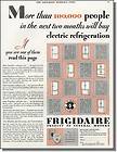 1929 General Motors Frigidaire Electric Refrigerator ~ 7 different 