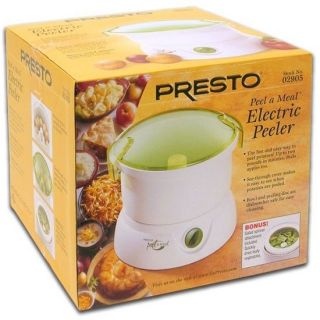   02905 PEEL A MEAL ELECTRIC PEELER w/ SALAD SPINNER ATTACHMENT food H1