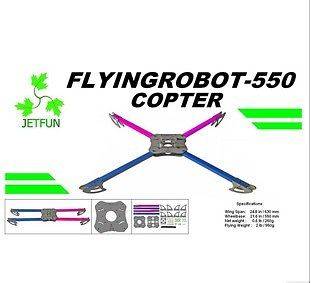   Multi Copter MultiCopter KIT RC x flying Quadcopter Nylon plate&metal