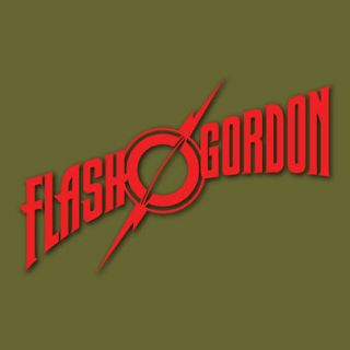 Flash Gordon 1980 Queen Album Art Vinyl Sticker VLFG80
