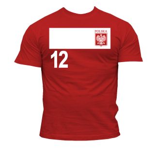 Shirt POLSKA POLAND Ideal for Football,Fan,H​ooligans,Euro2​012 