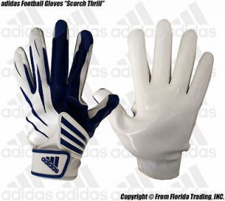 adidas Football Gloves Scorch Thrill(L)Blue x White