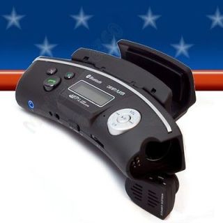 FM Transmitter Cell Phone Bluetooth Steering Wheel Car Kit with SD MP3 