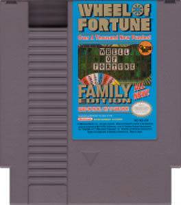 WHEEL OF FORTUNE FAMILY EDITION   NES Nintendo Game