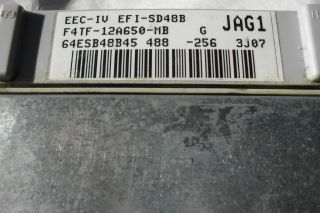 92 93 94 95 96 FORD F150 ENGINE COMPUTER ECM (Fits Ford Econoline 