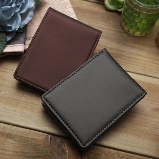   Leather Wallet Credit Card Case Money Clip Slim Wallet GIFT PRAV 534