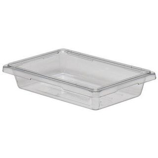 Cambro 2 gallon 12x18x3 in Clear Food Storage Container