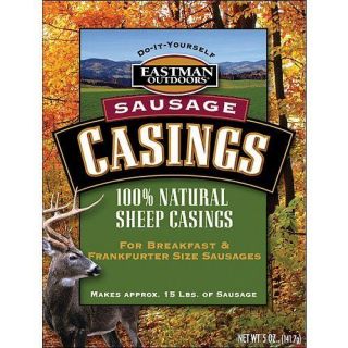 NEW Eastman Outdoors 38674 Natural Sheep Casings for 15 Pounds of 