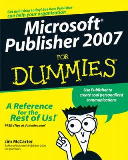 Microsoft Office Publisher 2007 for Dummies by Jacqui Salerno Mabin 