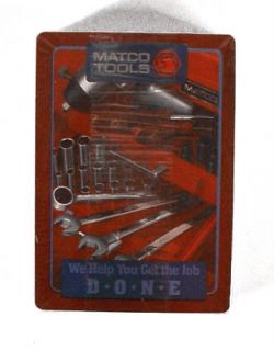 Matco Tools Playing Cards MINT SEALED