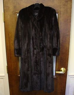 Vollbracht Furs Womens Natural Female Ranch Full Length Mink Coat (6 