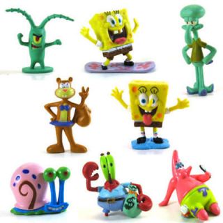 pcs SpongeBob SquarePants & His Friends Figure Set NE