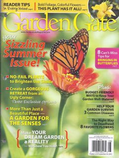 GARDEN GATE MAGAZINE Summer issue No fail plants Butterflies Favorite 