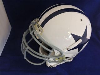 Dallas Cowboys Game Worn Game Used Throwback Helmet Steiner LOA Victor 