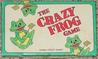 CRAZY FROG PUZZLE GAME PRICE STERN SLOAN PRINTED IN HONG KONG