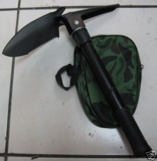   Style Camp Survival Folding Shovel Pouch Gardening Tool muti use