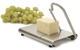RSVP Endurance STAINLESS Steel Cheese Slicer Cutter & Serving Board