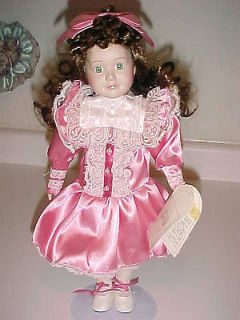   Princeton Gallery Valerie Victorian Dressed 14 Tall Porcelain Doll