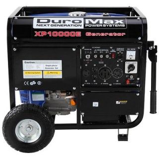 DuroMax 10000W Portable Gas Power Camping RV Generator   XP10000E