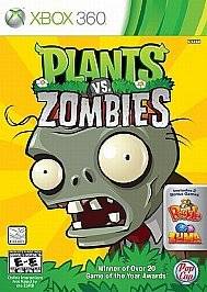 PLANTS VS ZOMBIES for Xbox 360 Video Game Brand New