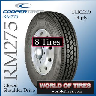 tires   Roadmaster RM275 11R22.5 semi truck tires 11r225 11225 truck 