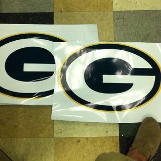   Green Bay Packers Cornhole Board Decals 13x20 Stickers BEAN BAG TOSS