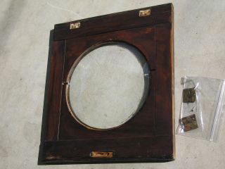 Top door for 1910 Grandfather clock with glass NoReserve parts antique 