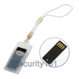 32GB Black Mini 32 GB USB Disk Memory Stick Flash Drive w Holder 
