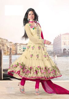 Indian Pakistani Bollywood Designer Anarkali Salwar Kameez Material 