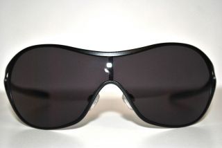 NEW Oakley Deception Satin Black w/ Warm grey lenses 4039 01