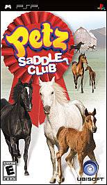 New Petz Saddle Club PSP Video Game