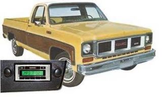   Radio & Single Disc CD Player for 1973 1988 GMC Pickup Truck USB MP3