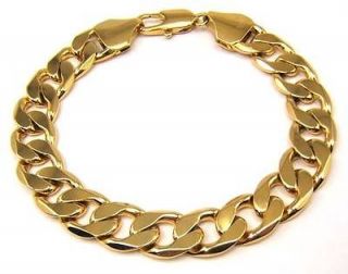 mens gold bracelet in Gold