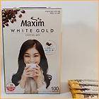 Brand New Maxim White Gold Coffee Mix   100 Sticks