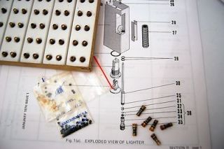 Dunhill Rollagas or 70 Series Lighters, Genuine Burner Plug