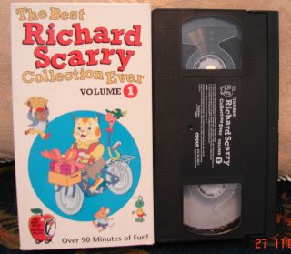   Richard Scarry Collection Volume 1 Best Birthday present 12 stories