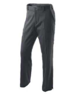    FIT Flat Front Tech Mens Golf Pants Dark Grey Split Hem Multi Sizes
