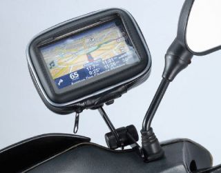    5D: Motorcycle Mirror Mount for 5 Screen Garmin Nuvi and TomTom GPS
